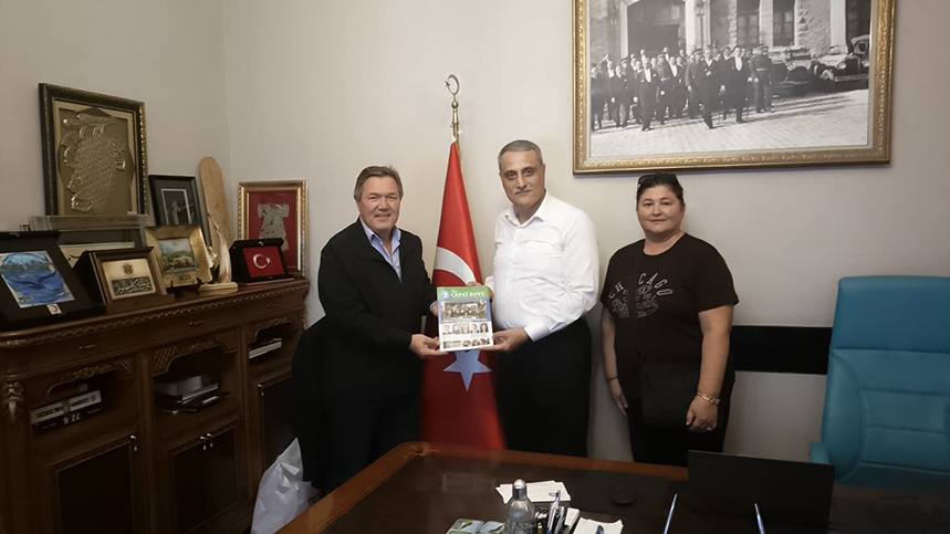 Oğuz Çepni Boyu Federasyonu’ndan İl STK Müdürüne Ziyaret