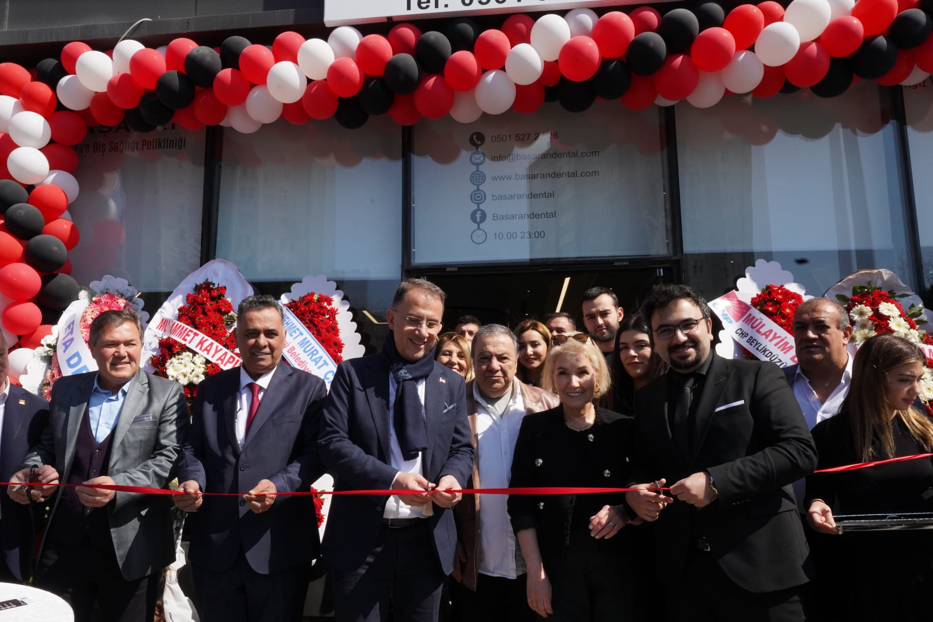 Beylikdüzü'nde Diş kliniği açılışını yaptık