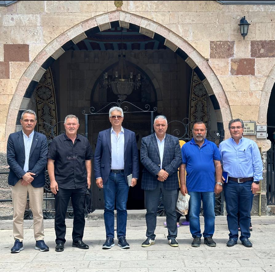 Nevşehir Hacıbektaş belediyesindeki toplantıya katıldık